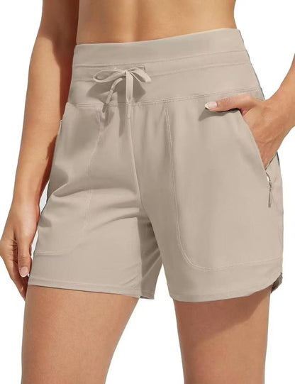 ❄️Women's 5" Swim Board Shorts High Waisted Quick Dry Swimsuit Swimming Bottoms