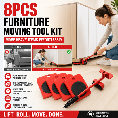 ⚡ Furniture Lifter Sliders – Labor‑Saving, Sturdy, Practical ✅