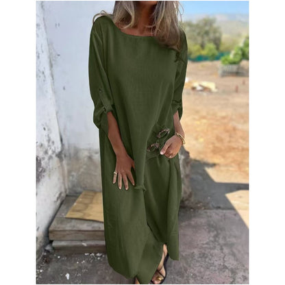 🔥2025 NEW SALES - 50% OFF🔥Women's Irregular Dress and Loose Fit Pants (2-Piece Set)