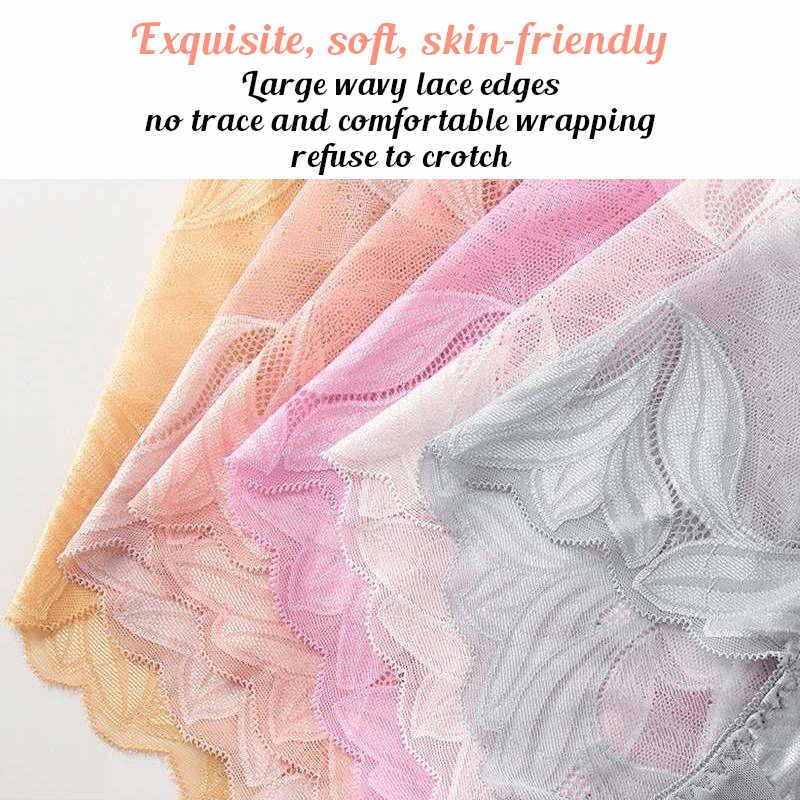 💋Hot Sale -Ladies Silk Lace Handmade Underwear Pack ✨