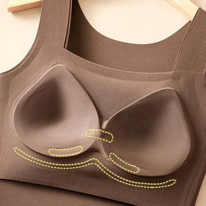 🔥💐Women's U Neck Thermal Tank Tops with Built-In Bra