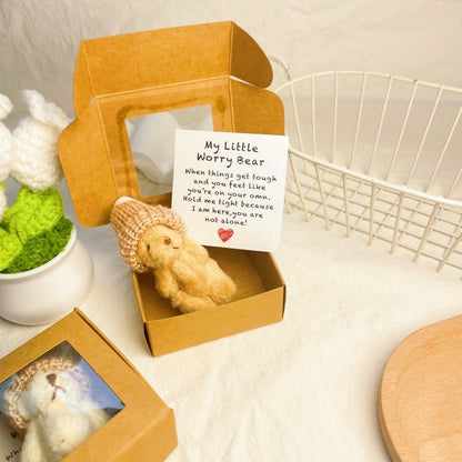 🧸✨Little Bear in Box, My Little Worry Bear🎁