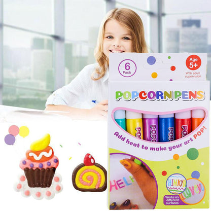 🎄 DIY Bubble Popcorn Drawing Pens