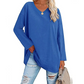 💋Women's Loose Long Sleeve Fashion V-neck Top