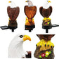 Outdoor Eagle Design Solar Powered Garden Stake Light