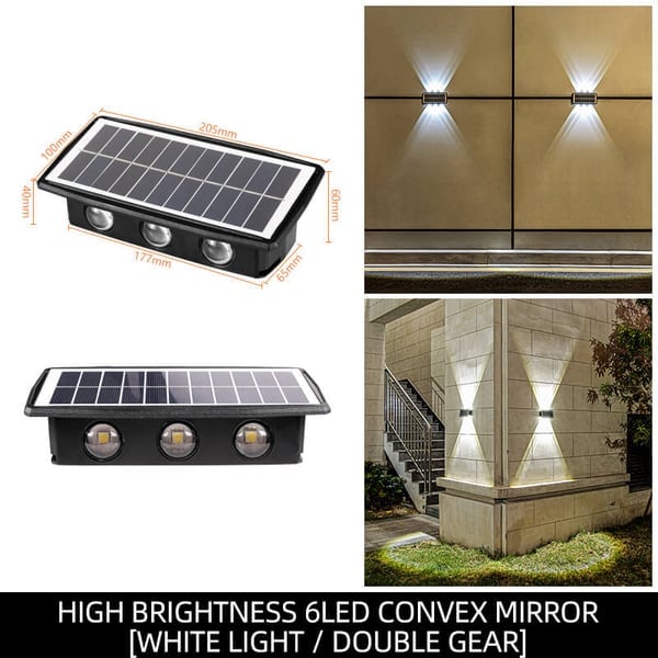 💡  ☀️ Solar Powered Wall Light – Auto On/Off, Weatherproof & Energy Saving 🏡