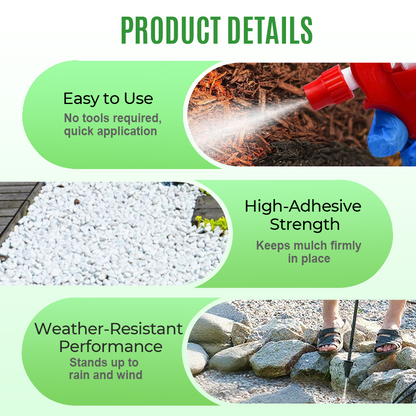 🔥 Quick-Drying Sticky Landscape Adhesive – Instant Hold, Zero Mess! 🌿✨