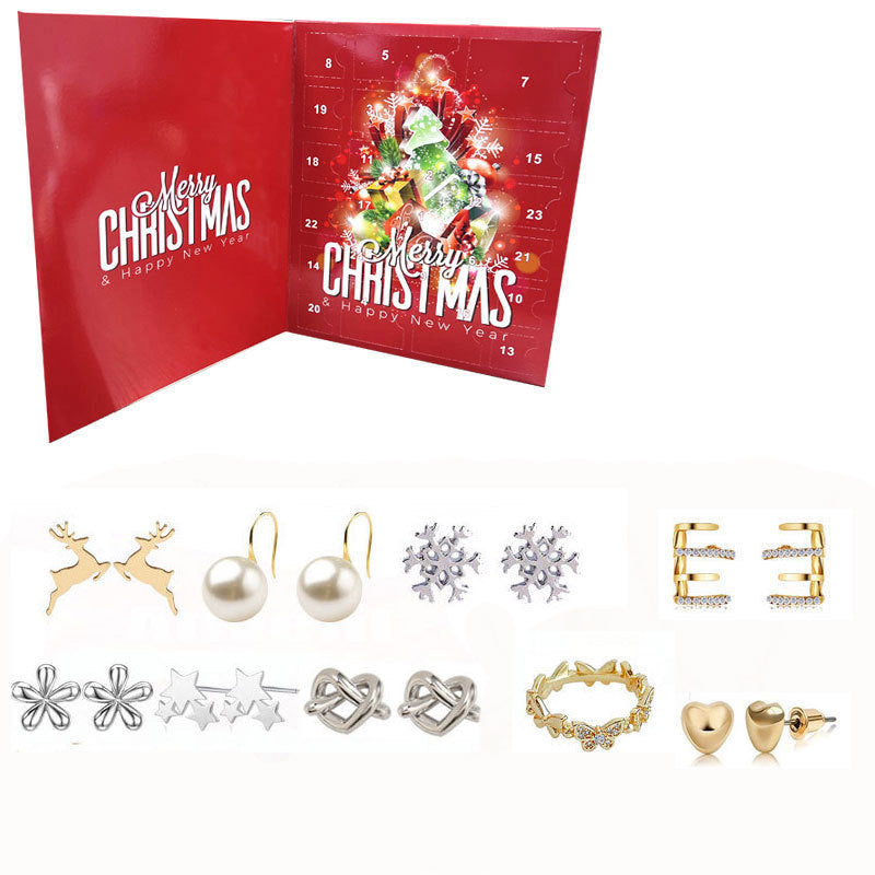 ✨🎄Christmas Sales 📿24PCS Christmas Jewelry Mystery Box
