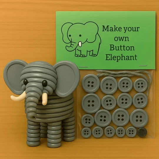 ✨DIY Button Animal Ornaments