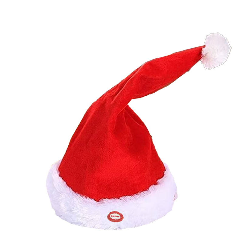 Singing and Dancing Electric Christmas Santa Hat