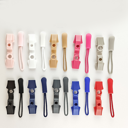 10-Piece Zipper Repair Kit - Tool-Free Installation, Multiple Colors, Quick Fix for Suitcases and Bags 🔧✨