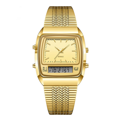 💥LIEBIG Roman Retro Dual System Multi-Function Digital Sports Watch⌚️