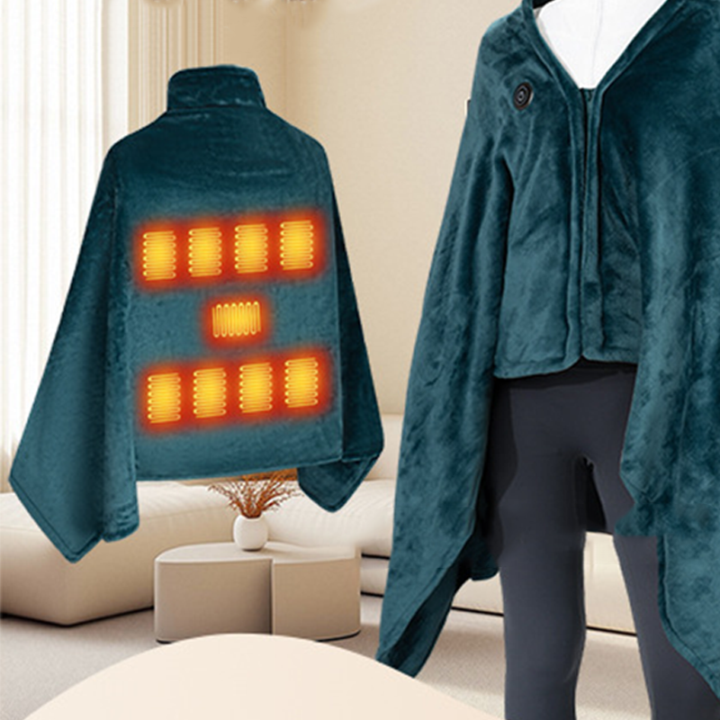 Portable USB Heated Blanket with Zipper