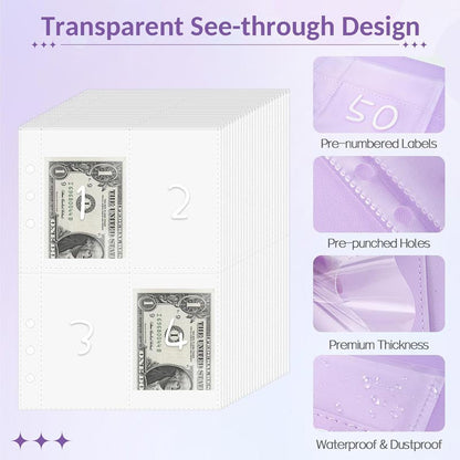 ⚡50K+ SOLD!💝Savings Challenges Book with Envelopes💸