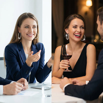 🎉BUY 1 GET 1 FREE🎁Diamond-Cut Hoop Earrings for Women