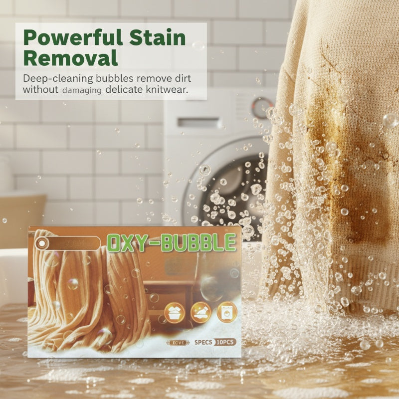 ✨Buy 1 Get 1 Free🧶 Sweater Revive Effervescent Tablets – Anti-Shrink, Restores Softness & Safe for Colors 🧺