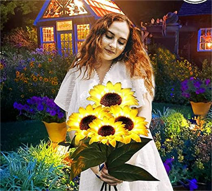 🌻 Realistic & Weatherproof | 2026 Hot Sale Solar Sunflower | IP65 Outdoor Decor ✨