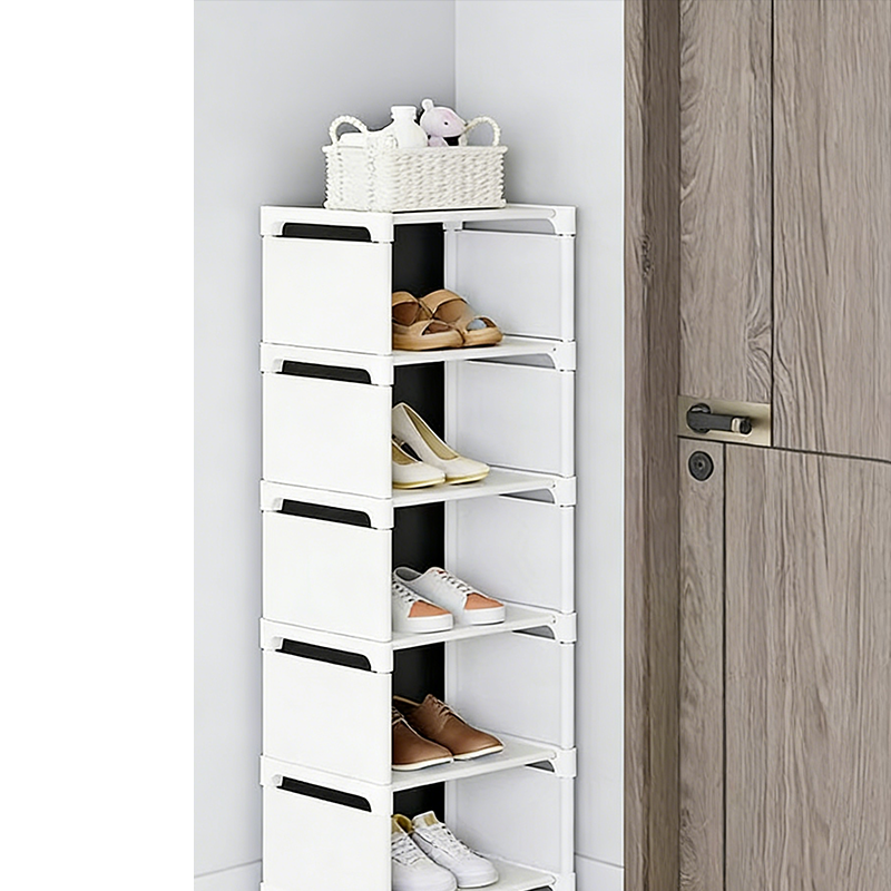 👠🚪 Vertical Shoe Rack for Entryway – Space-Saving, Sturdy Metal Frame & Easy Assembly 👟