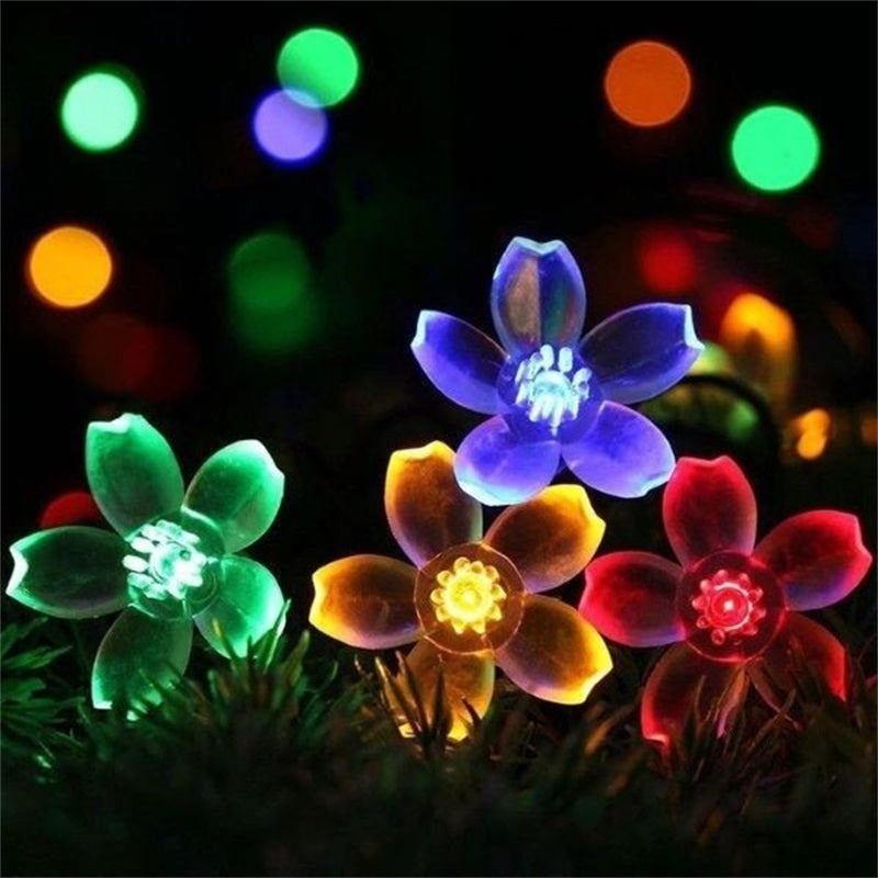 Festival Waterproof LED String Lights for Lawn and Courtyard Decor
