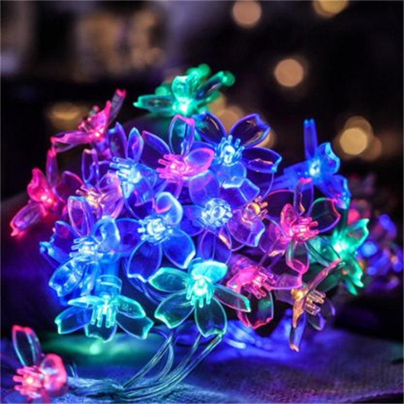 Festival Waterproof LED String Lights for Lawn and Courtyard Decor