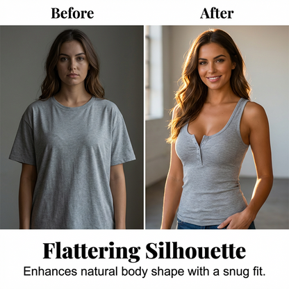 Sleeveless Ribbed Basic Cami Top