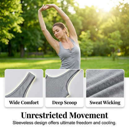 Sleeveless Ribbed Basic Cami Top