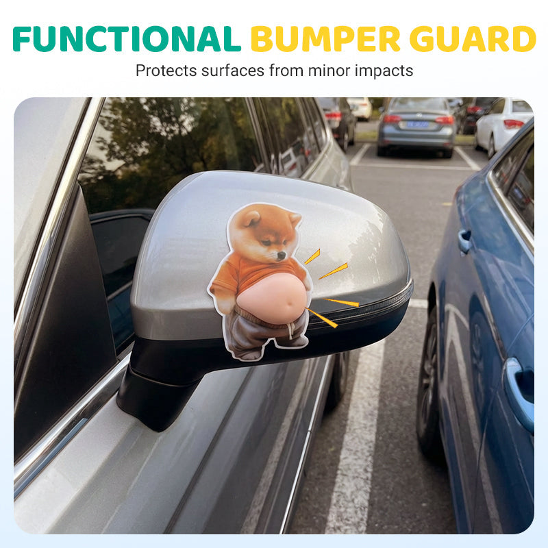 💞50K+ SOLD! 🔥🔥3D Cute Shiba Inu Self-Adhesive Door Stopper & Stress Ball
