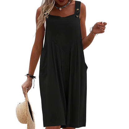 🌸 Sleeveless Wide-Leg Jumpsuit – Effortless Summer Style & Breezy Comfort ✨💃