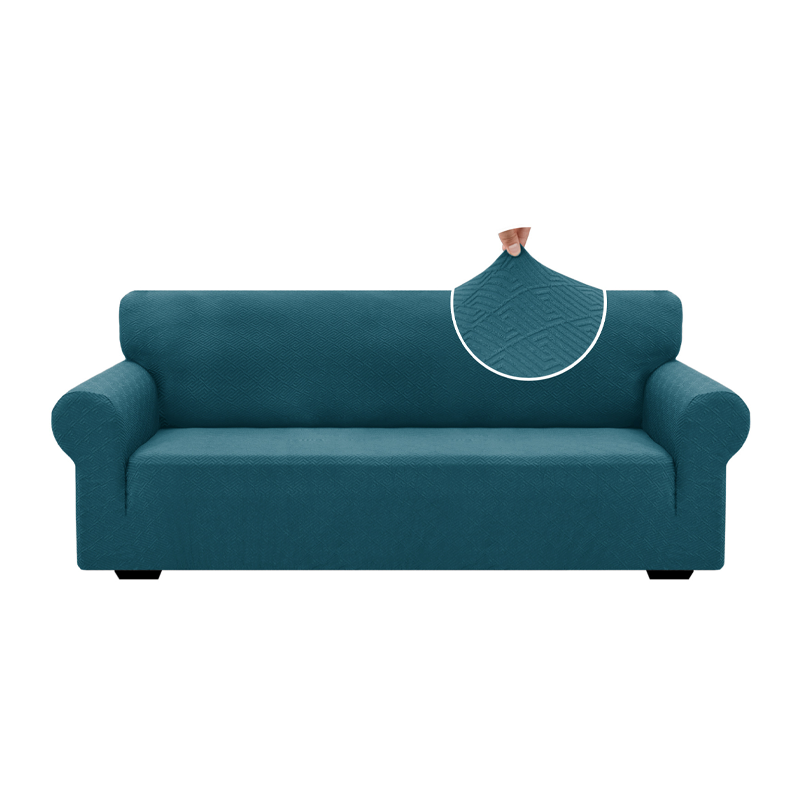🔥Jacquard Sofa Cover with High Elasticity and Anti-slip Straps