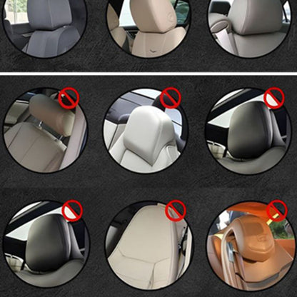 Spooky Red Eye Car Headrest Cover