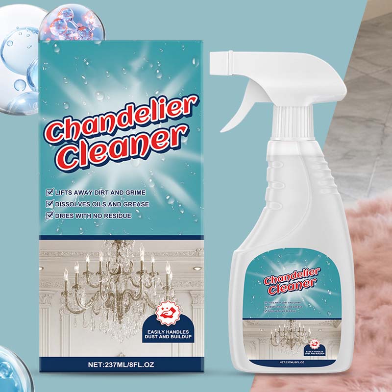✨ Light Fixture Cleaning Spray – No Residue, Protects Metal ✨