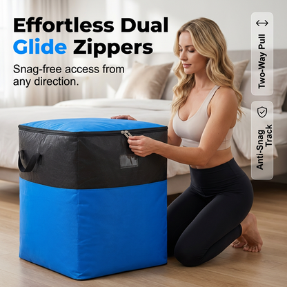 📦 Collapsible Storage and Moving Bag🏆Heavy-Duty • Extra-Large • Reusable ✅️