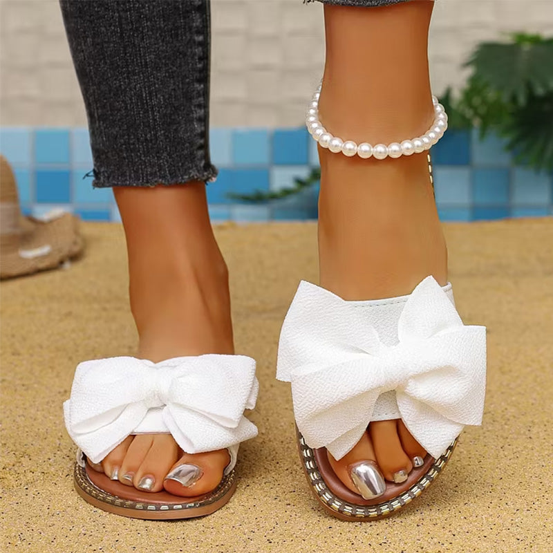 Chic Bow Sandals for Women👣
