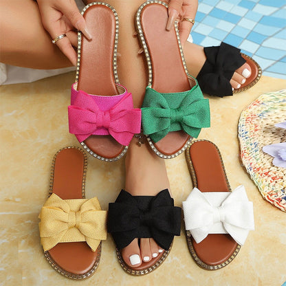 Chic Bow Sandals for Women👣