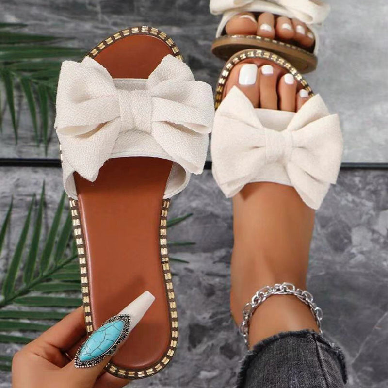 Chic Bow Sandals for Women👣