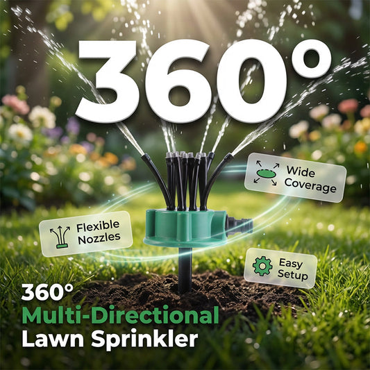 🔥360° Coverage Precision Garden Irrigation Sprinkler