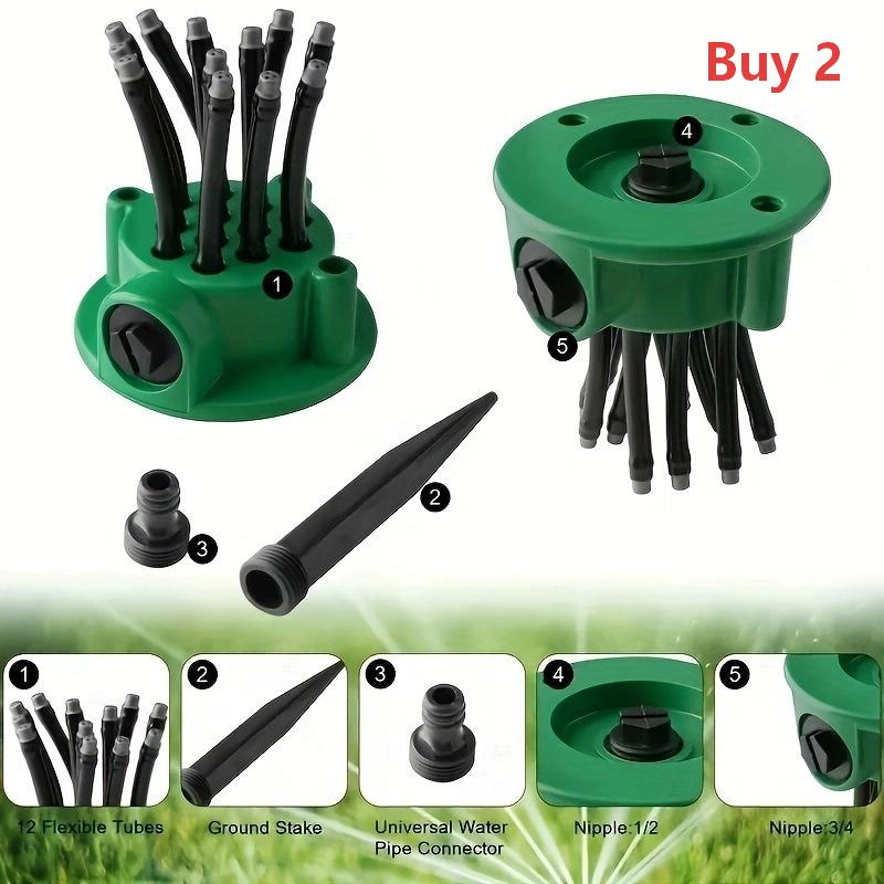 🔥360° Coverage Precision Garden Irrigation Sprinkler