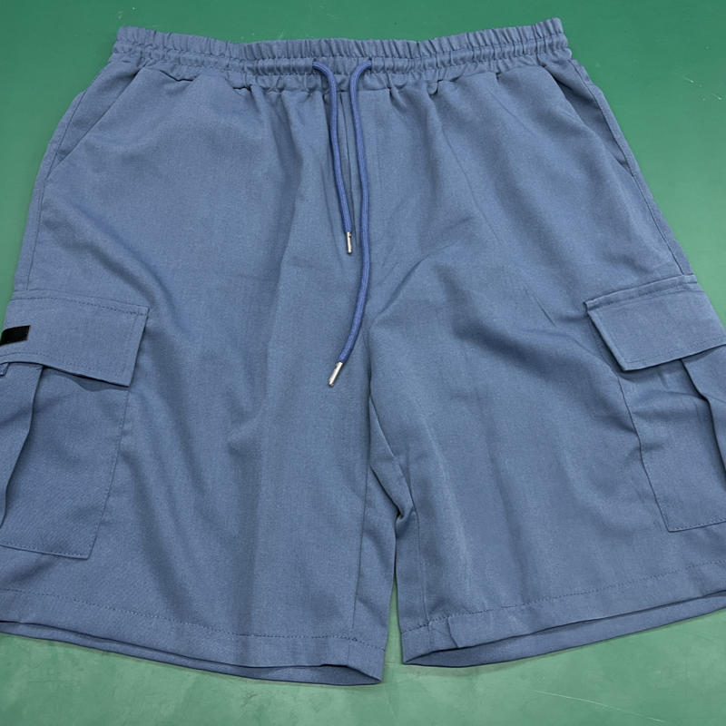 Men's Cargo Shorts – Drawstring Waist, Multi-Pocket & Relaxed Straight Fit