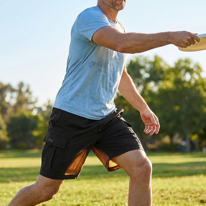 Men's Cargo Shorts – Drawstring Waist, Multi-Pocket & Relaxed Straight Fit