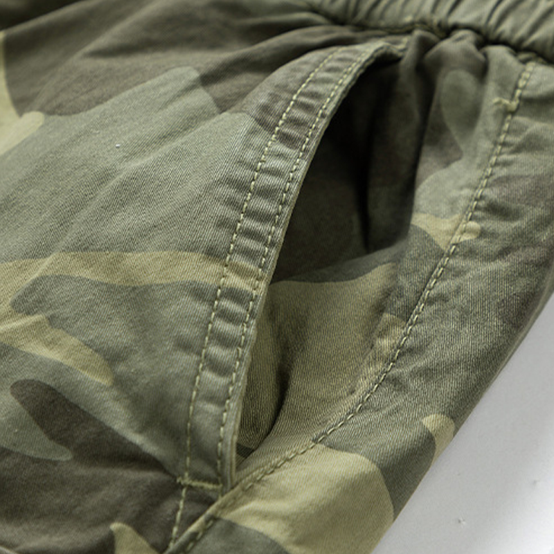 🩳 Men's Casual Relaxed Fit Cargo Shorts – Multi-Pockets, Breathable, Rugged 🌲