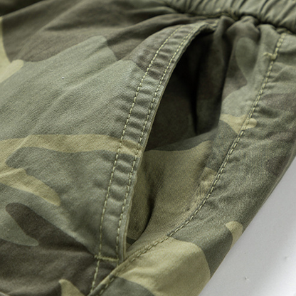 🩳 Men's Casual Relaxed Fit Cargo Shorts – Multi-Pockets, Breathable, Rugged 🌲