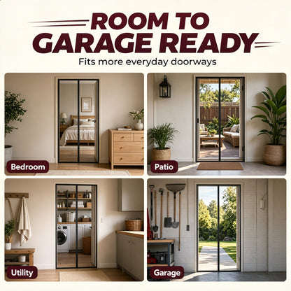 Hands-Free Magnetic Screen Door