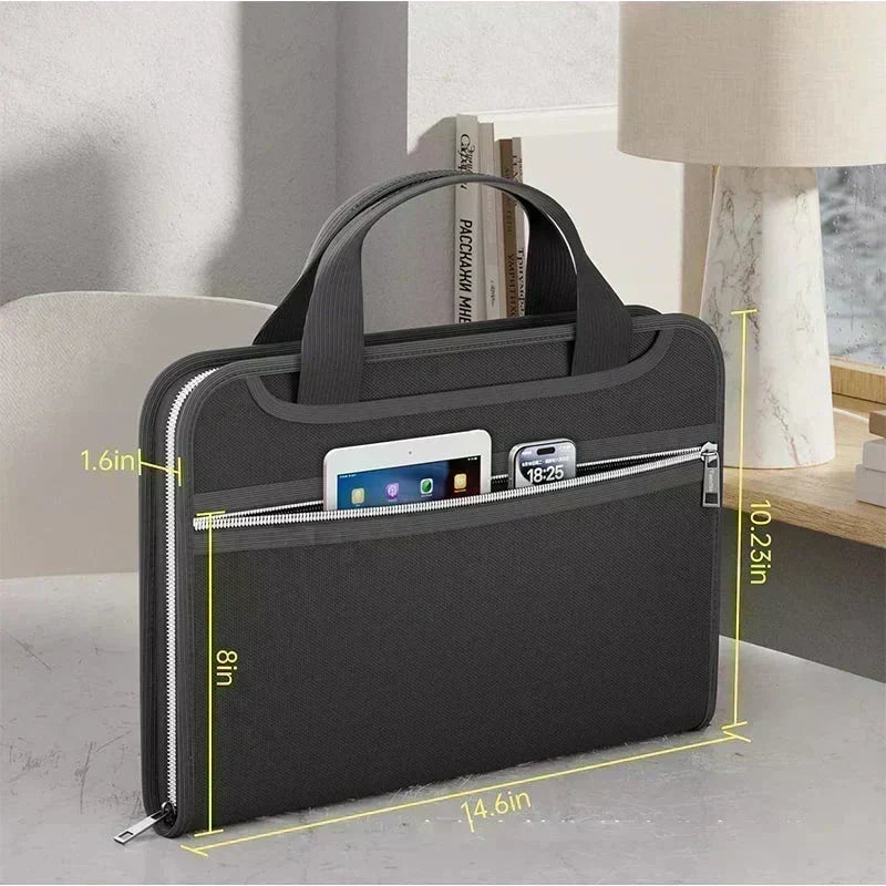 💞 Fireproof Accordion File Folder – Ultimate Document Security 🌸