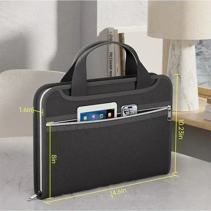 💞 Fireproof Accordion File Folder – Ultimate Document Security 🌸