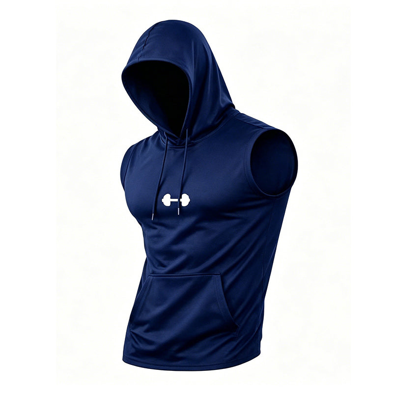 🏃‍♂️Sleeveless Gym Hoodie – Full range of motion & cool comfort – Move without limits.