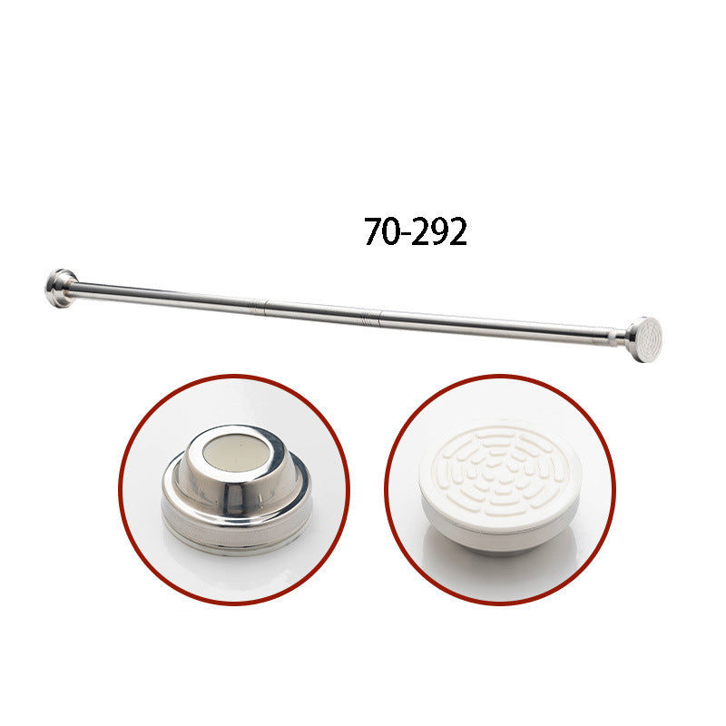 🛏️ 🔧 Adjustable No-Drill Tension Rod – Damage-Free Install, Anti-Slip & Multi-Purpose, Max 15KG Load 🏠