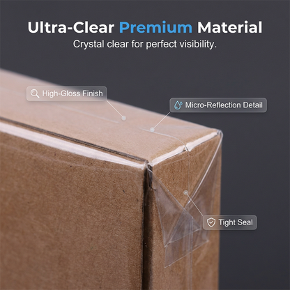 Clear Heat Shrink Wrap Bags for Dustproof Packaging
