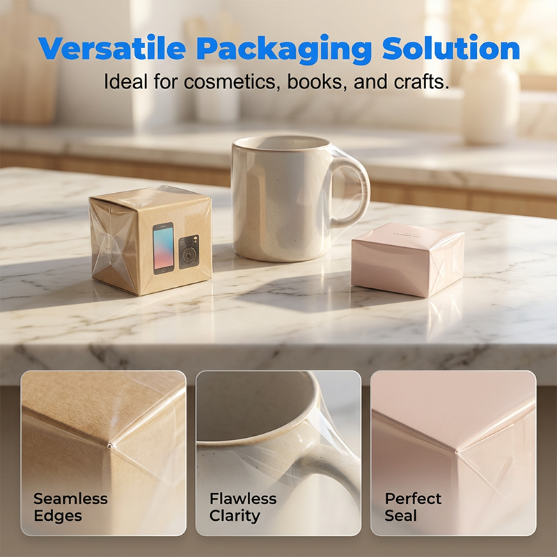 Clear Heat Shrink Wrap Bags for Dustproof Packaging