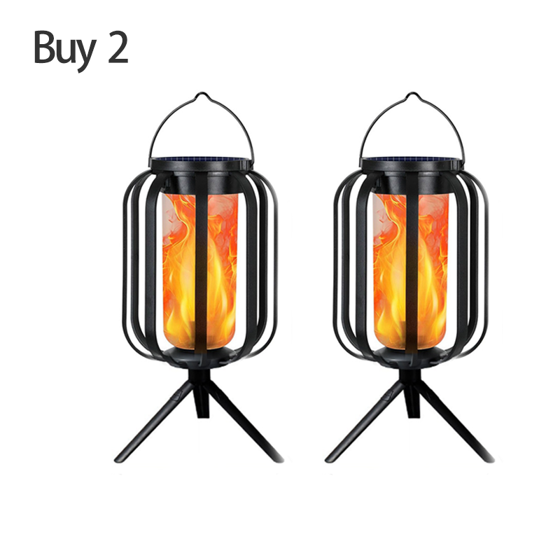 🔥🏮Must-have item for warm ambient vibes！✨️Solar Flickering Flame Lantern