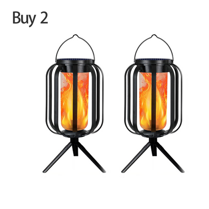 🔥🏮Must-have item for warm ambient vibes！✨️Solar Flickering Flame Lantern